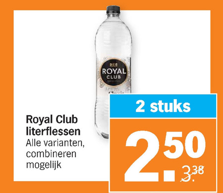 Royal Club   frisdrank folder aanbieding bij  Albert Heijn - details