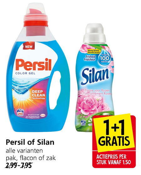 Persil   wasverzachter, wasmiddel folder aanbieding bij  Jan Linders - details