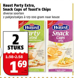 Haust   toast folder aanbieding bij  Poiesz - details