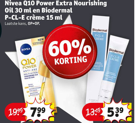 Biodermal   dagcreme folder aanbieding bij  Kruidvat - details