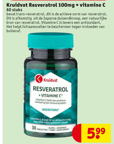 Kruidvat Huismerk   voedingssupplement folder aanbieding bij  Kruidvat - details