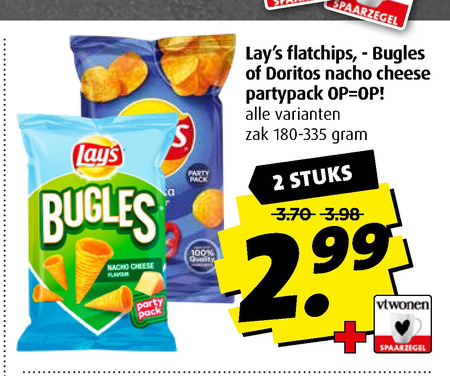 Lays   chips, zoutje folder aanbieding bij  Boni - details