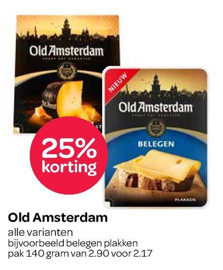 Old Amsterdam   kaas, kaasplakken folder aanbieding bij  Spar - details