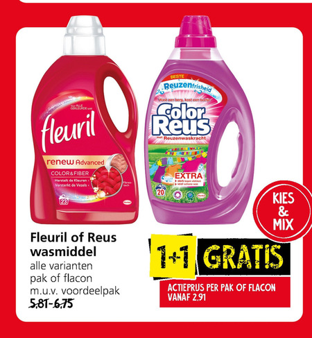 Color Reus   wasmiddel folder aanbieding bij  Jan Linders - details