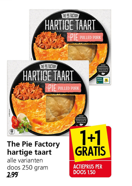 The Pie Factory   quiche folder aanbieding bij  Jan Linders - details