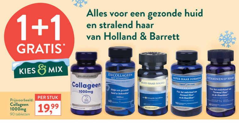 Holland and Barrett   voedingssupplement folder aanbieding bij  Holland & Barrett - details