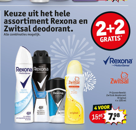 Zwitsal   deodorant folder aanbieding bij  Kruidvat - details