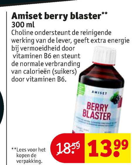 Amiset   voedingssupplement folder aanbieding bij  Kruidvat - details