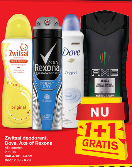 Zwitsal   deodorant folder aanbieding bij  Hoogvliet - details