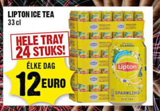 Lipton   ice tea folder aanbieding bij  Dirck III - details