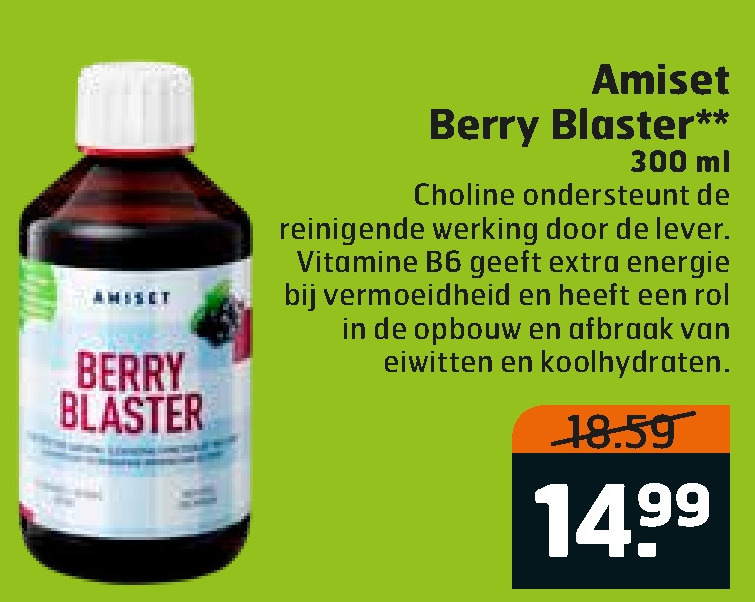 Amiset   voedingssupplement folder aanbieding bij  Trekpleister - details