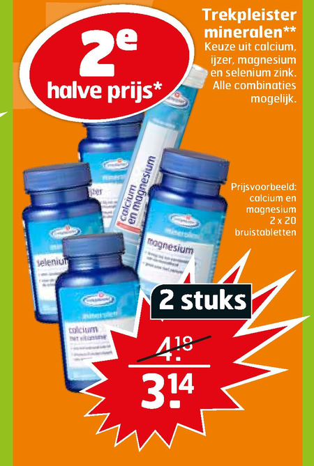 Trekpleister Huismerk   voedingssupplement folder aanbieding bij  Trekpleister - details