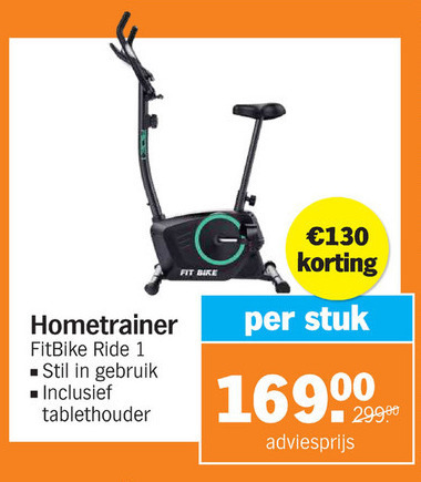 hometrainer folder bij Heijn - details