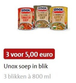 Unox   soep folder aanbieding bij  Jumbo - details