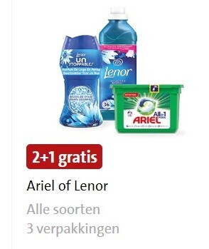 Ariel   wasverzachter, wasmiddel folder aanbieding bij  Jumbo - details