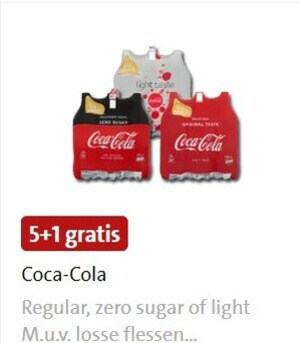 Coca-Cola   cola folder aanbieding bij  Jumbo - details