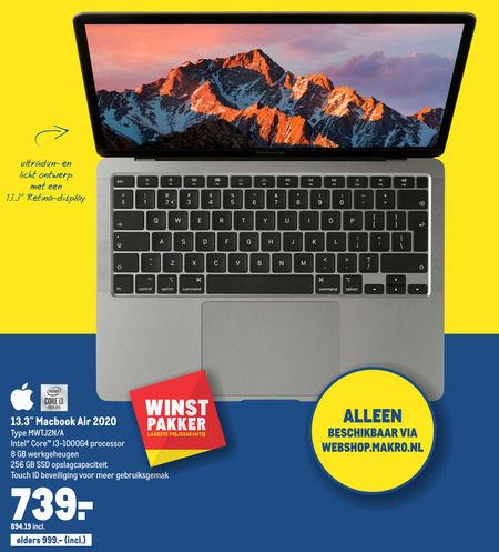 Apple   notebook folder aanbieding bij  Makro - details