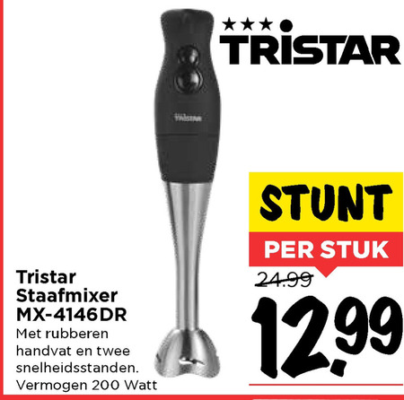 Tristar   staafmixer folder aanbieding bij  Vomar - details