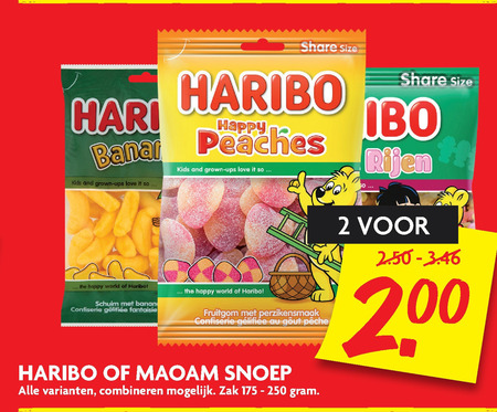 Maoam   snoep folder aanbieding bij  Dekamarkt - details