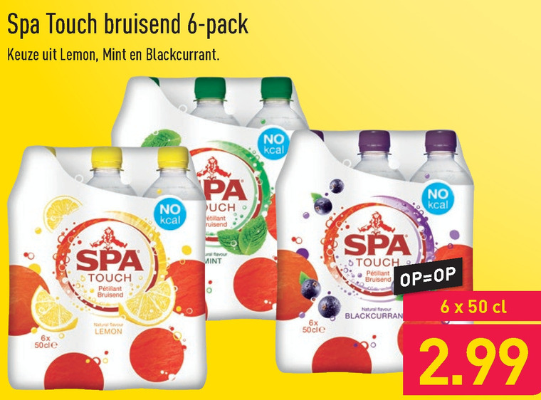 Spa en Fruit   fruitdrank folder aanbieding bij  Aldi - details