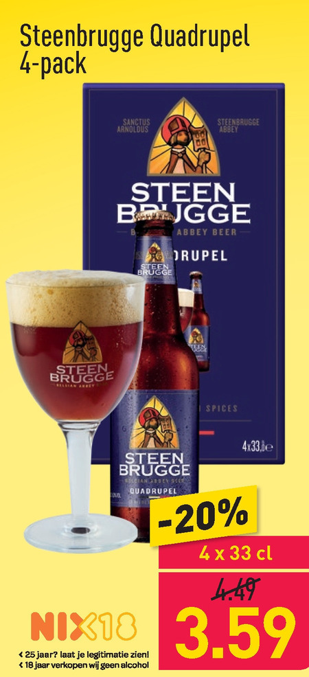 Steenbrugge   speciaalbier folder aanbieding bij  Aldi - details