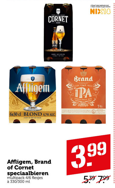 Affligem   speciaalbier folder aanbieding bij  Coop - details