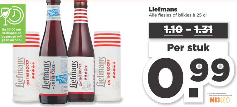 Liefmans   speciaalbier folder aanbieding bij  Plus - details