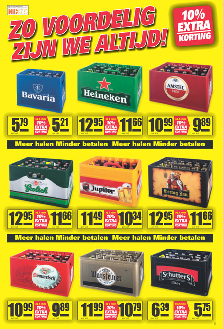 Jupiler   krat bier folder aanbieding bij  Nettorama - details