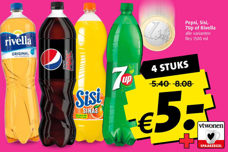 Rivella   cola, frisdrank folder aanbieding bij  Boni - details