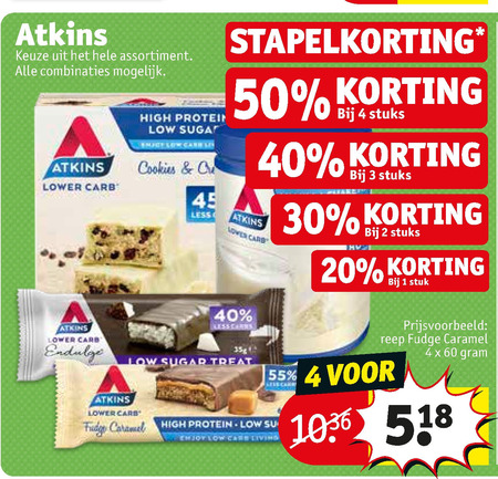 Atkins   afslankmaaltijd folder aanbieding bij  Kruidvat - details