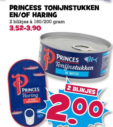 Princes   haring, tonijn in blik folder aanbieding bij  Boons Markt - details