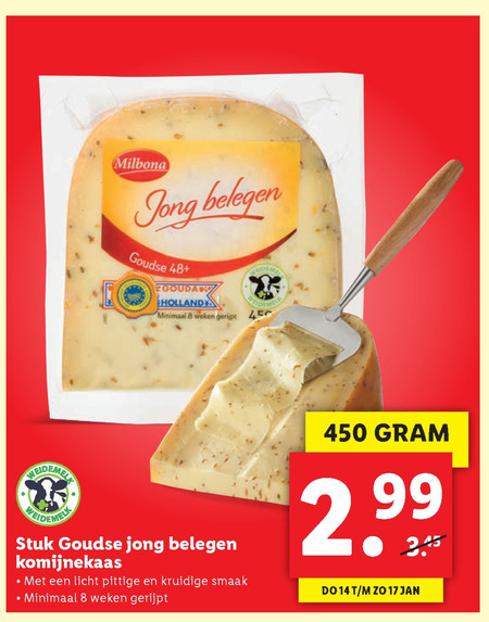 Milbona   kruidenkaas folder aanbieding bij  Lidl - details