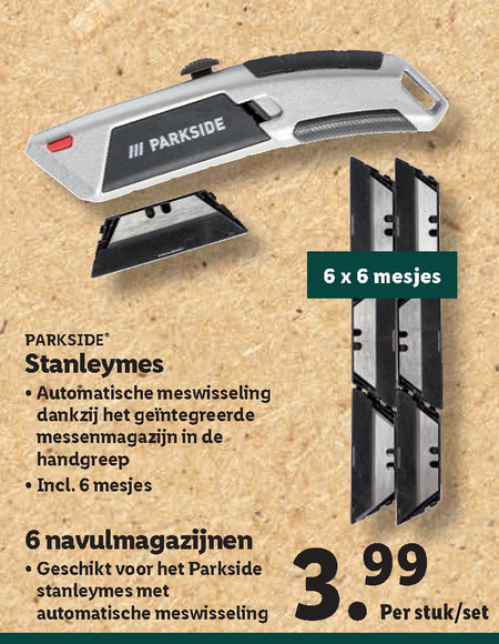 Parkside   hobbymes folder aanbieding bij  Lidl - details