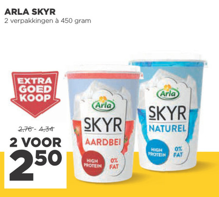 Arla   vruchtenyoghurt, yoghurt folder aanbieding bij  Jumbo - details