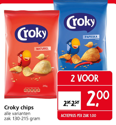 Croky   chips folder aanbieding bij  Jan Linders - details