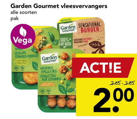 Garden Gourmet   vegetarisch folder aanbieding bij  Deen - details