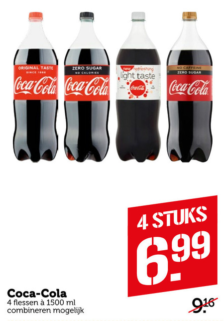 Coca-Cola   cola folder aanbieding bij  Coop - details