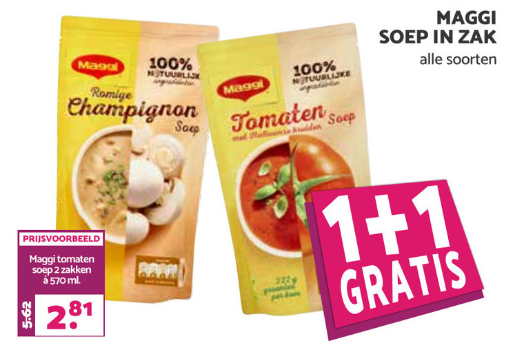 Maggi   soep folder aanbieding bij  Boons Markt - details