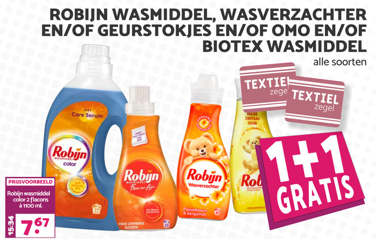 Biotex   wasmiddel, handwasmiddel folder aanbieding bij  Boons Markt - details