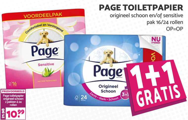 Page   toiletpapier folder aanbieding bij  Boons Markt - details