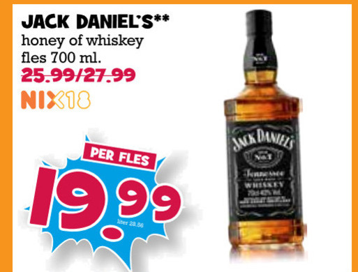 Jack Daniels   whisky folder aanbieding bij  Boons Markt - details