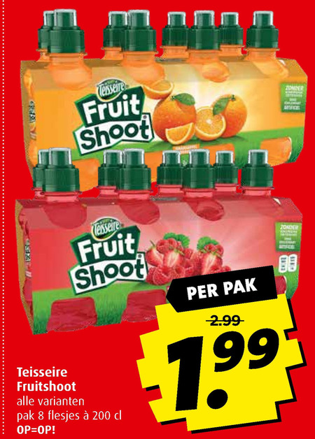 Teisseire   fruitdrank folder aanbieding bij  Boni - details