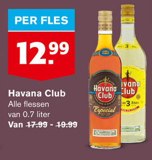 Havana Club   rum folder aanbieding bij  Hoogvliet - details