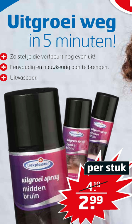 Trekpleister Huismerk   haarkleuring folder aanbieding bij  Trekpleister - details