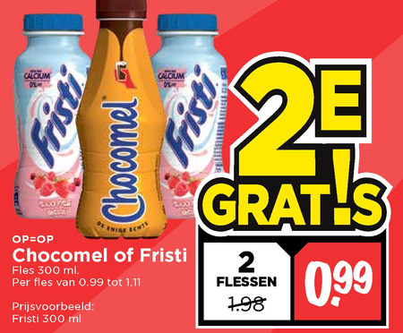 Chocomel   chocolademelk, drinkyoghurt folder aanbieding bij  Vomar - details