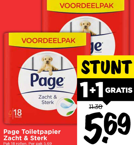 Page   toiletpapier folder aanbieding bij  Vomar - details