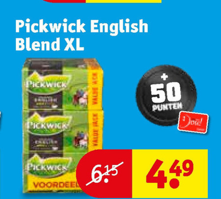 Pickwick   thee folder aanbieding bij  Kruidvat - details