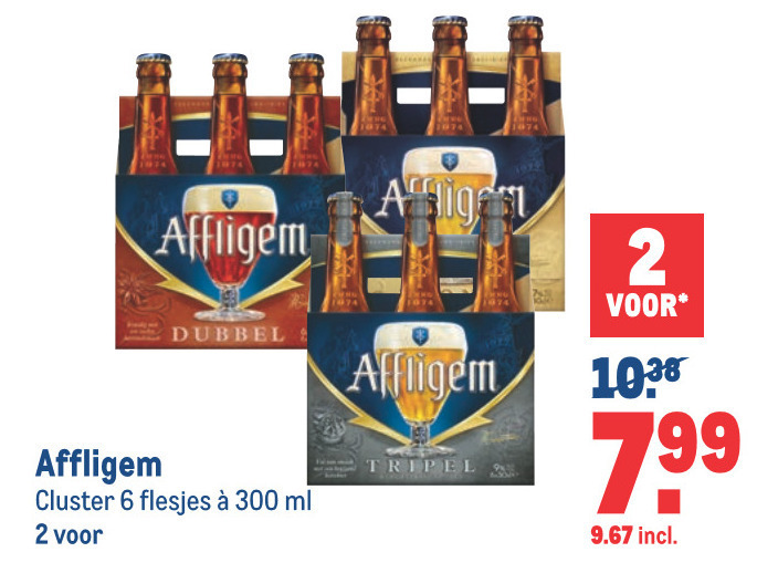 Affligem   speciaalbier folder aanbieding bij  Makro - details