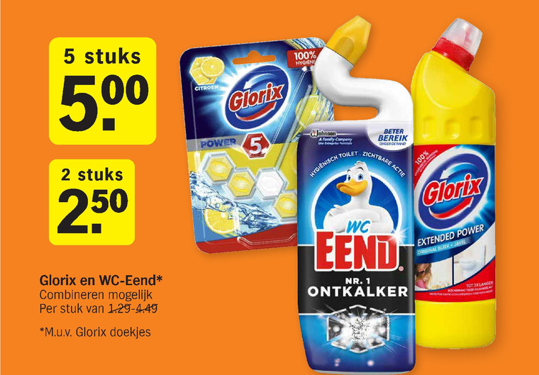 WC Eend   toiletblok, toiletreiniger folder aanbieding bij  Albert Heijn - details