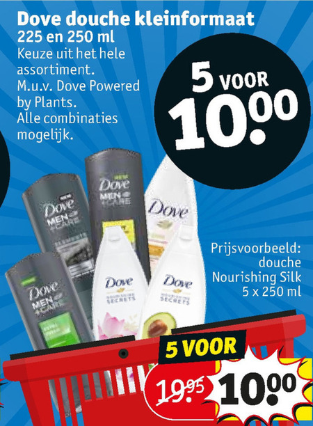 Dove   douchegel folder aanbieding bij  Kruidvat - details